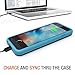 iPhone 6S Battery Case - iPhone 6 Battery Case, Trianium Atomic S Portable Charger for Apple iPhone 6 6S Battery Charging Case (4.7 Inches)[Black/Blue][Lifetime Warranty]- 3100mAh External Protective Juice Power Bank Charger[MFI Certified]