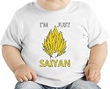 I'm Just Saiyan オーガニックベビーTシャツ 12 - 18 Months