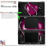 Nintendo DSi Skin Barbwire Heart Hot Pink WraptorSkinz Skins (DSi NOT INCLU ....