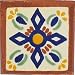 Mexican Tile - 4x4 San Angel Ceramic Talavera