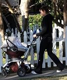 Swaddle Designs 究極のおくるみブランケット ブラウンサークル パステルブルー SD-016PB