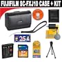 Fujifilm SC-FXJ10 Case for Fuji J10 & J50 Digital Cameras + Advanced DB ROTH Super Saver Accessory Kit