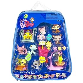 Littlest Pet Shop - 10 Pack of Pets Asst 1