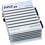 PYLE PLMRA120 240-Watt 2-Channel Waterproof Marine/Car Amplifier