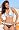 P284 Bohemian Banded Bikini BOTTOM ONLY Size: L bikini bottom