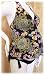 Prego Maternity Retro Halter Swimsuit in Belize Print -- XS-L.