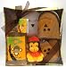 Banana Bath Gift Set, Banana Smoothie Shower Gel 16.9 Oz, Monkey Slippers, Gloves, Toy