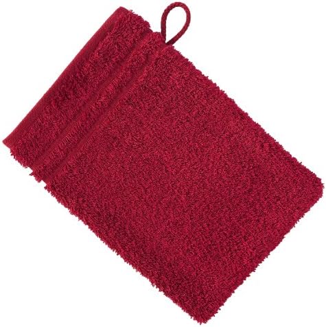 Vossen Wash Mitt Vienna Style Supersoft rubin 22 x 16 cm