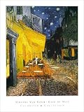 Posters: Vincent Van Gogh Poster Art Print - Cafe Bei Nacht (32 x 24 inches)