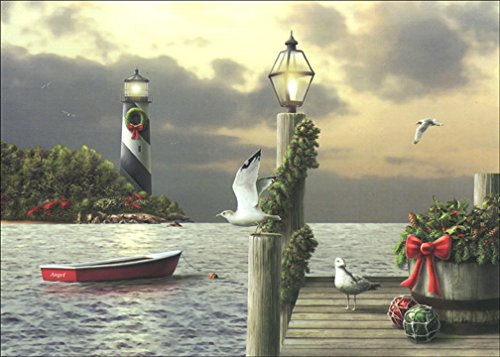Nautical Themed Christmas Cards: Boxed, Photo and Personalized