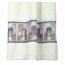 Blonder Home Accents Expressions Linda Spivey Outhouse Hand Towel