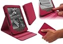 Accessory Village Pink Luxury Lavish BookLover Case & Cover with Stand For Amazon Kindle Wi-Fi, 6" E Ink Display (Latest Generation, October 2011)