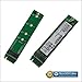 Micro SATA Cables M.2 (NGFF) Blade Gold Finger to M.2 PCI-e 4 Lane SSD Adapter