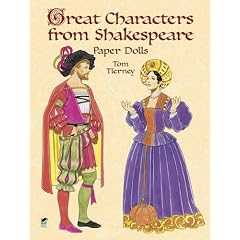 Great Characters from Shakespeare Paper Dolls