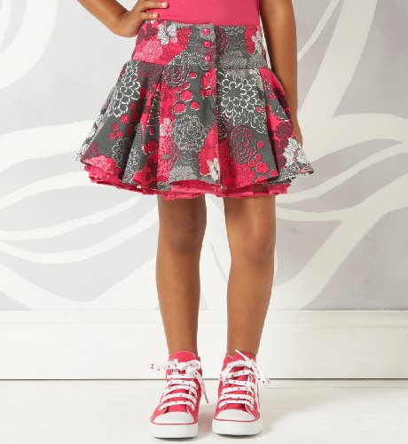 Autograph Pure Cotton Floral Skater Skirt
