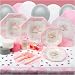Tiny Blessing Pink Baptism Deluxe Party Kit (8 guests)