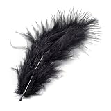 Eigenschaften KnorrPrandell / Gütermann / KnorrPrandell 6619614 - Marabufedern 10cm schwarz, 15 Stück/Beutel