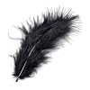 G�termann / KnorrPrandell 6619614 - Marabufedern 10cm schwarz, 15 St�ck/Beutel