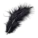 G�termann / KnorrPrandell 6619614 - Marabufedern 10cm schwarz, 15 St�ck/Beutel