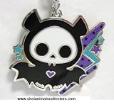 Skelanimals - Diego the Bat Lightning Bolts Necklace