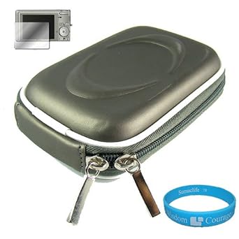 Sony Cybershot Camera Case Sony Cybershot DSC-T DSC-W Series Cyber Shot Digital Camera Case + Screen Protector Shield + Cloth (Sony Cybershot Camera NOT included)
