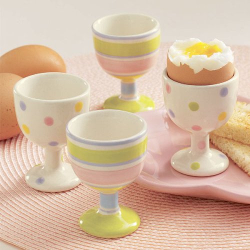 Dots & Stripes Easter Egg Cups