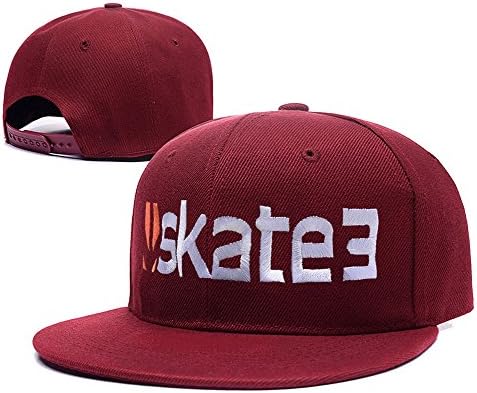 Jeffrey Skate 3 Essentials Game Logo Adjustable Snapback Embroidery Hats Caps