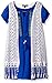 My Michelle Girls' Big Short Sleeve Peasant Dress with Crochet Vest with Fringe