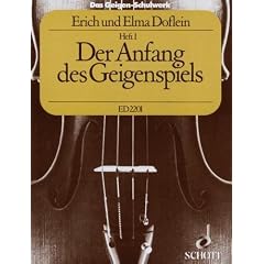 Das Geigenschulwerk Band 1 mit Bleistift -- Der Anfang des Geigenspiels - die bew�hrte Violinschule von Elma Doflein und Erich Doflein (Noten/sheet music)