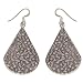 Silver Earrings for Women Handmade Jewelry 2.25 inches (ers261)