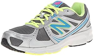 New Balance Women's W470GY4 Running Shoe,Grey/Yellow,8 B US