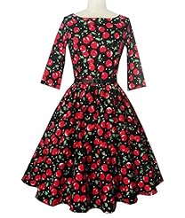 General Print Illusion Spring  Dress