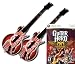 Guitar Hero Aerosmith for Xbox 360 + 2 x Xbox 360 Guitar Hero Aerosmith Wireless Guitar Controllers