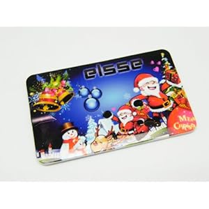 Amazon Credit on Amazon Com Elsse Tm Credit Card Size Personal Mp3 Player With Micro