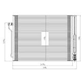 2011-2012 BMW 528 CONDENSER by TYC