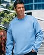 Gildan Men's Big Ultra Cotton Crewneck Rib Knit Sweatshirt. 9000