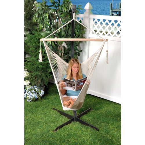Bliss Hammocks BHC-412NT Island Rope Hammock Chair