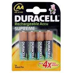 Duracell Supreme Akku (AA, HR6, 1,2 Volt, 2.450mAH) 4 St�ck