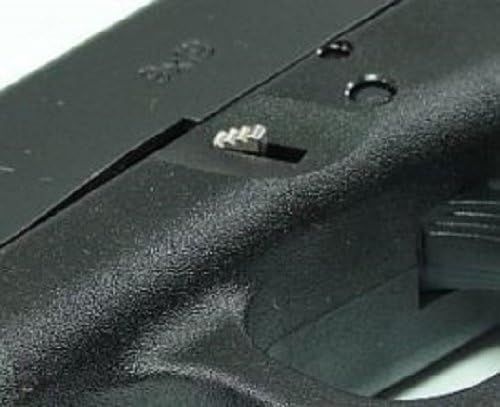 FOR GLOCK, CHROME EXTENDED SLIDE LOCK STAINLESS STEEL, FITS GEN 1-4 MODELS G17 19 20