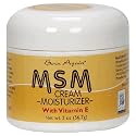 Born Again Cream Moisturizer, MSM, with Vitamin E, 2-Ounces (Pack of 3)