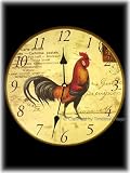 Review American Chateau  / Rooster Kitchen Clock