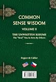 Common Sense Wisdom Volume II