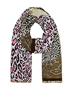 Plomo o Plata Fular (Oliva / Rosa)