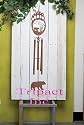25" Metal Home D&eacute;cor Footprints Chimes - Bear Print