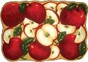ORCHARD APPLES KITCHEN RUG - NON SKID BACK
