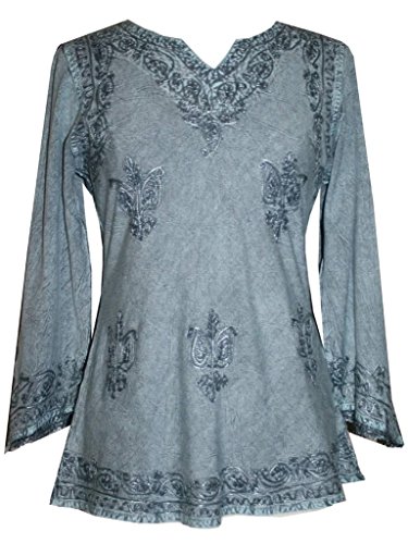 127 B Agan Traders Medieval Vintage Top Blouse