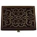 Wooden Jewellery Box with Brass Metal Inlay Gift for Her