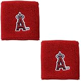 2 Los Angeles Angels Team Logo Writbands Sweatbands