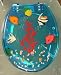 Tropical Fish Bathroom Lucite Hard Toilet Seat