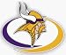 MINNESOTA VIKINGS 12X12 DIE CUT WINDOW FILM